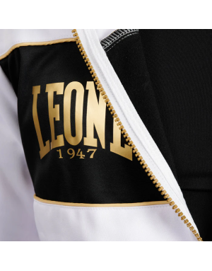 Leone 1947 Premium White Sweatshirt | Sports Gym Sweatshirt