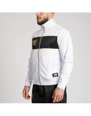 Leone 1947 Premium White Sweatshirt | Sports Gym Sweatshirt