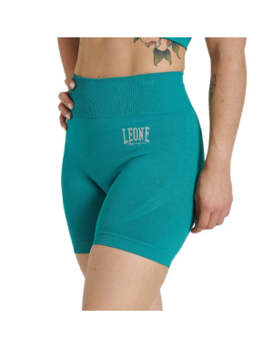 Leone 1947 Aqua Green Logo Women's Shorts | Sports Training Shorts