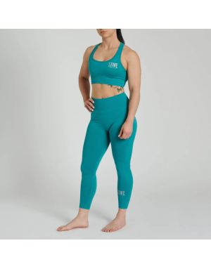 Top Deportivo Leone 1947 Logo WACS Azul Marino | Sujetador Deportivo Mujer