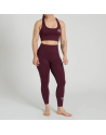 Leone 1947 Bordeaux Logo Women's Sports Top | Fitness Sports Bra