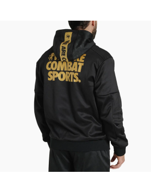 Chándal Leone 1947 DNA Negro/Dorado | Chándal Deportivo Deportes de Contacto