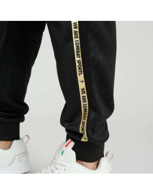 Chándal Leone 1947 DNA Negro/Dorado | Chándal Deportivo Deportes de Contacto