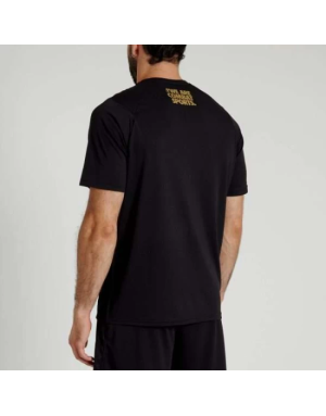 Camiseta Leone 1947 DNA Premium Negra | Camiseta Técnica Deportes de Contacto