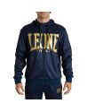Leone 1947 DNA Navy Blue Hooded Sweatshirt | Sports Sweatshirt