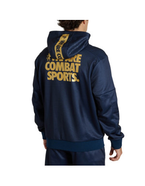 Leone 1947 DNA Navy Blue Hooded Sweatshirt | Sports Sweatshirt
