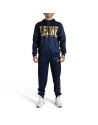 Leone 1947 DNA Navy Blue Hooded Sweatshirt | Sports Sweatshirt