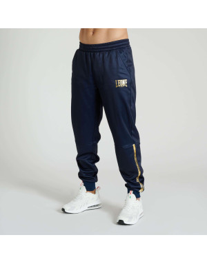 Leone 1947 DNA Navy Blue Tracksuit Bottoms | Sports Training Trousers