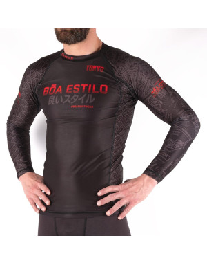 Rashguard Boa Fightwear Tokyo Jiu Jitsu Grappling | Compresión BJJ