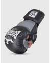 Guantes Epic MMA Buddha Negro/Gris. Serie GS-3 con gel, microfibra premium y ventilación mejorada. Entrenamientos y competición.