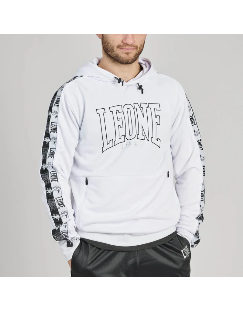 Leone 1947 Iconic White Hooded Sweatshirt | Boxing Hoodie