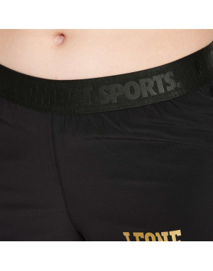 Leone 1947 Women's DNA Black Shorts | Fitness Shorts