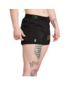 Leone 1947 Women's DNA Black Shorts | Fitness Shorts