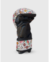 Guantes MMA Buddha Mexican. Diseño old school con calaveras y flores. Perfecto para tus días de entrenamiento.