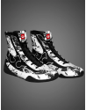 Buddha Vortex White Boxing Boots | Boxing Shoes
