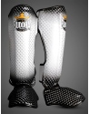 White Buddha Titanium Shin Guards | Muay Thai and Kickboxing