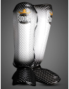White Buddha Titanium Shin Guards | Muay Thai and Kickboxing