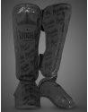 Buddha Epic Matte Black Shin Guards | Muay Thai and Kickboxing