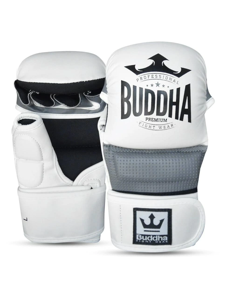 Guantes MMA Buddha Sparring Epic Blancos | Guantes MMA