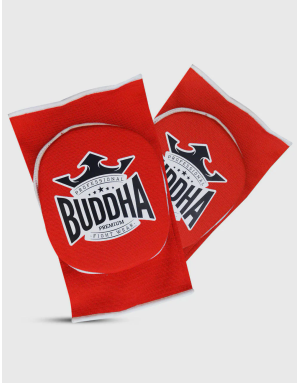 Rodilleras Buddha Muay Thai / Kick Boxing Rojas