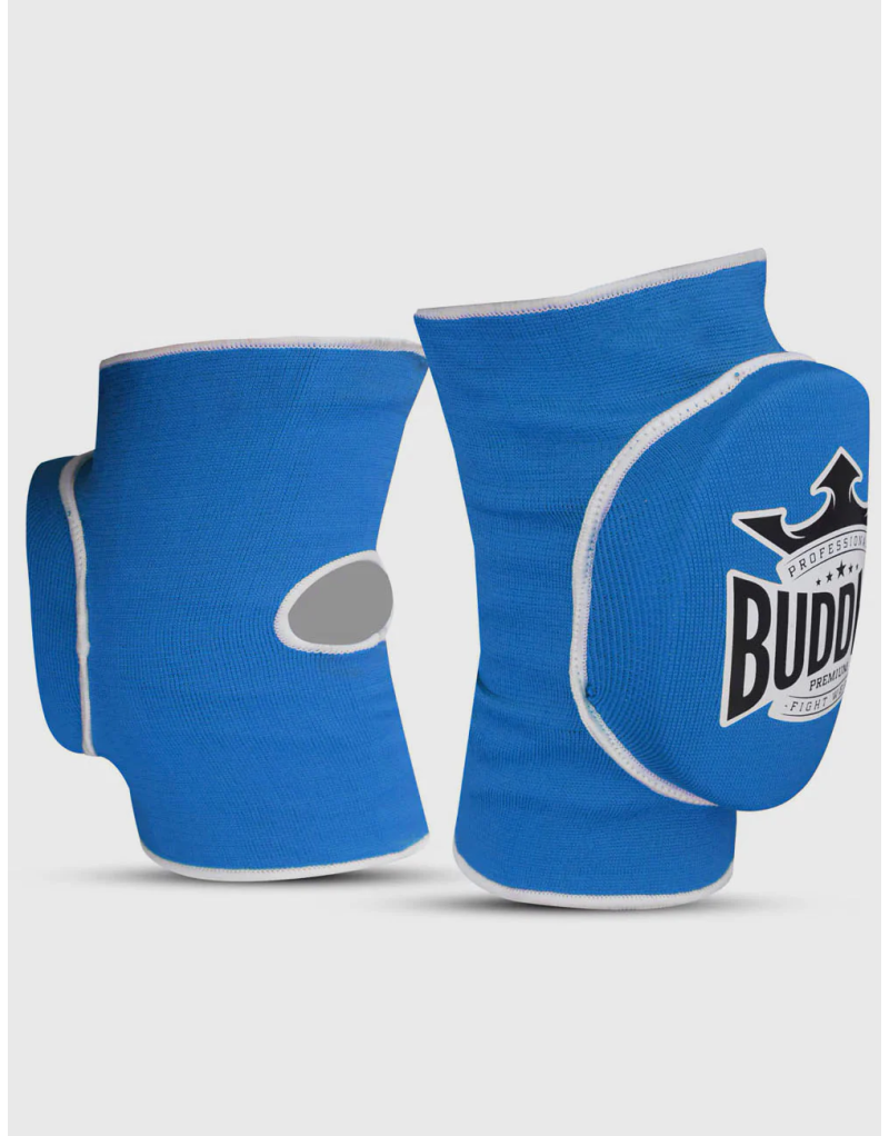 Buddha Muay Thai-Kickboxing Knee Pads Blue