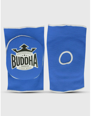 Buddha Muay Thai-Kickboxing Knee Pads Blue