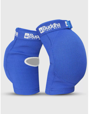 Coderas Buddha Azules Muay Thai y Kick Boxing | Protección Codo