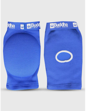 Coderas Buddha Azules Muay Thai y Kick Boxing | Protección Codo