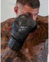 Guantes de Boxeo Top Premium Negro Mate Buddha. Diseño elegante y gran protección, espuma GS-3. Ideal para tus entrenamientos.