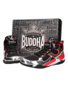 Buddha One Silver Black Boxing Boots | Professional Footwear