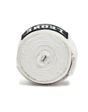 Leone 1947 White Boxing Bandages, 3.5m | Protection and Support