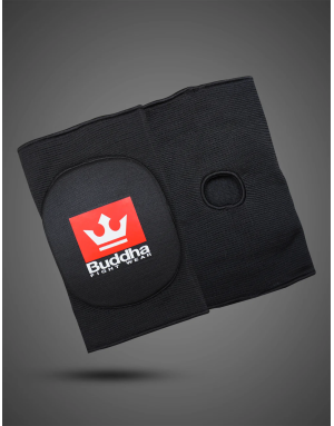 Black Buddha Muay Thai / Kickboxing Knee Pads | Pro Protection
