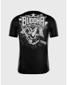 Black Creepy Buddha Cotton T-shirt | Martial Arts T-shirt