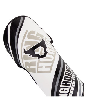 Ringhorns Nitro White Shin Guards | Advanced MMA Protection