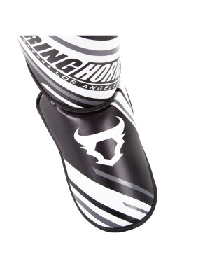 Ringhorns Nitro Black Shin Guards | Professional MMA Protection