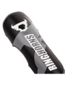 Ringhorns Charger Black and Grey Shin Guards | MMA Protection