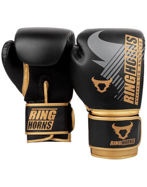 Ringhorns Charger MX Boxing Gloves – Black and Gold | Boxing & MMA