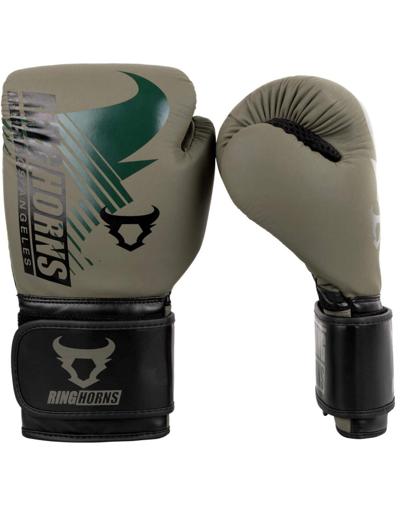 Ringhorns Charger MX Boxing Gloves – Khaki and Black | Boxing Equipment