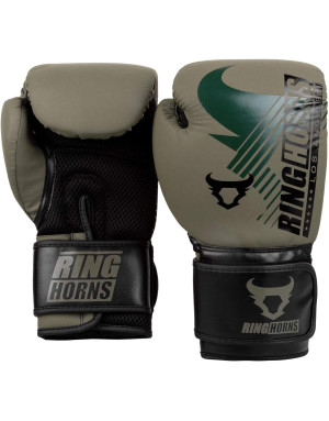 Ringhorns Charger MX Boxing Gloves – Khaki and Black | Boxing Equipment