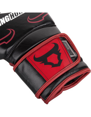 Ringhorns Destroyer Boxing Gloves – Burgundy and Black Leather | Pro