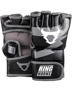 Guantillas MMA Ringhorns Charger Negras | MMA y Defensa Personal