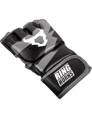 Ringhorns Charger Black MMA Gloves | MMA and Self-Defence