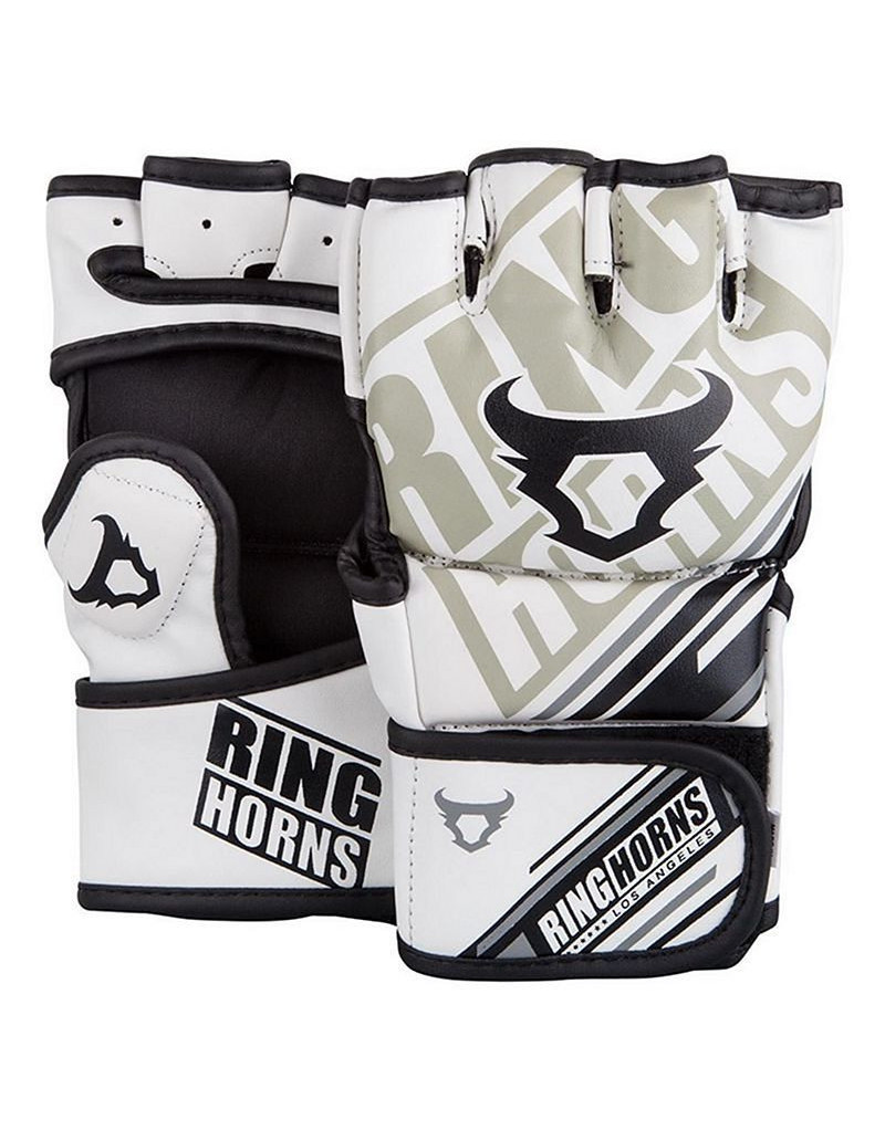 Guantillas MMA Ringhorns Nitro Blancas | Defensa Personal y Combate