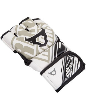 Ringhorns Nitro White MMA Gloves | Self-Defence and Combat