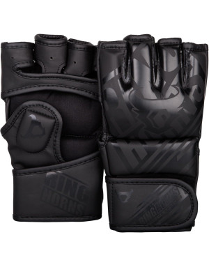 Guantillas MMA Ringhorns Nitro Negras Mate | MMA Profesional