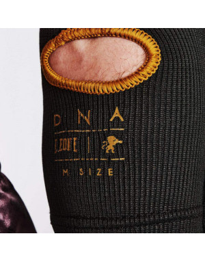 Coderas Leone 1947 DNA Negras | Protección Codo MMA Thai