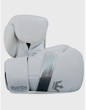 Guantes de Boxeo Epic Blancos Buddha. Tu compra Online en Piel Premium en Il Coliseum.