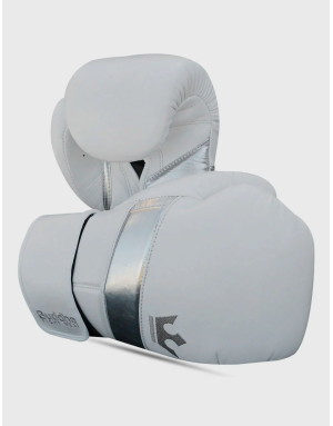 Guantes de Boxeo Epic Blancos Buddha. Tu compra Online en Piel Premium en Il Coliseum.