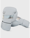 Epic White Buddha Boxing Gloves. Purchase online at Il Coliseum for premium leather.