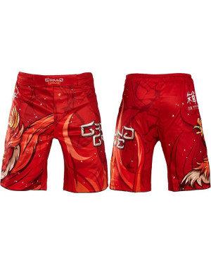 Vermilion Bird Ground Game Fight Shorts | MMA Grappling Shorts